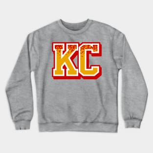Kansas City Retro Sports Letters Crewneck Sweatshirt